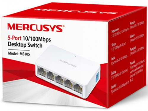 Mercusys MS105 100 Mbit 5 Port (új)