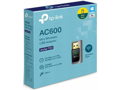 TP-Link AC600 Archer T2U Mini Wi-Fi (új)