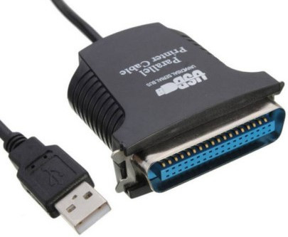 USB-A/LPT Printer Kábel 75 Cm