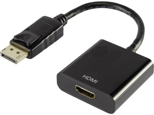 DisplayPort/HDMI Adapter Kábel 10 Cm