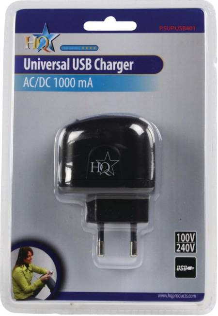 Univerzális Hálózati Töltő 5V/1A 5W – HQ