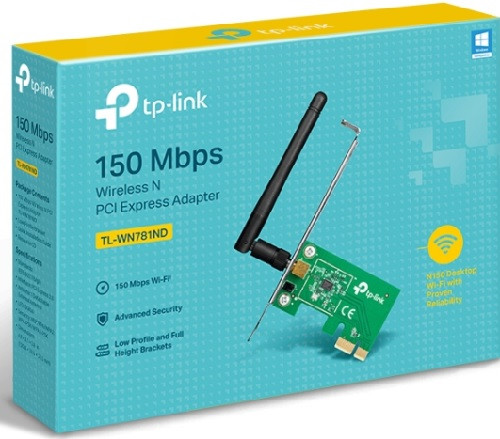 PCIe Wi-Fi Kártya TP-Link TL-WN781ND