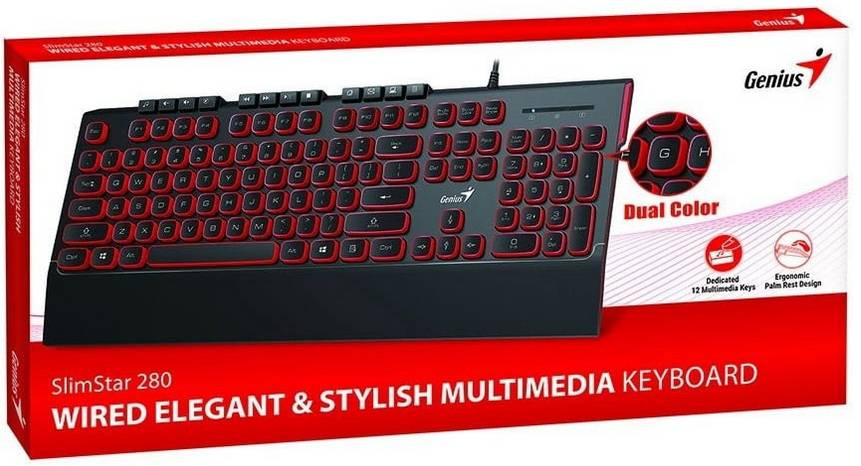 Genius SlimStar 280 Billentyűzet