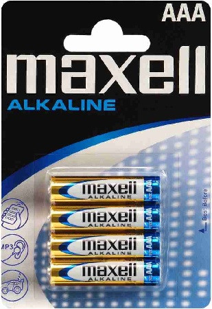 Maxell LR03 AAA 1.5V Elem (4)