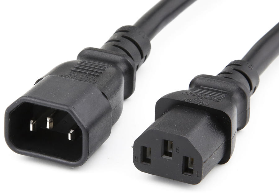 230V Tápkábel Toldó C13/C14 3.0 M