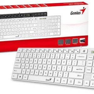 Genius SlimStar 126 billentyűzet fehér
