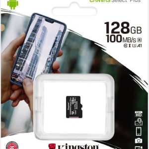 128 GB Micro SD kártya Kingston Canvas Select Plus