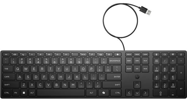 HP HSA-C001K Vezetékes Billentyűzet