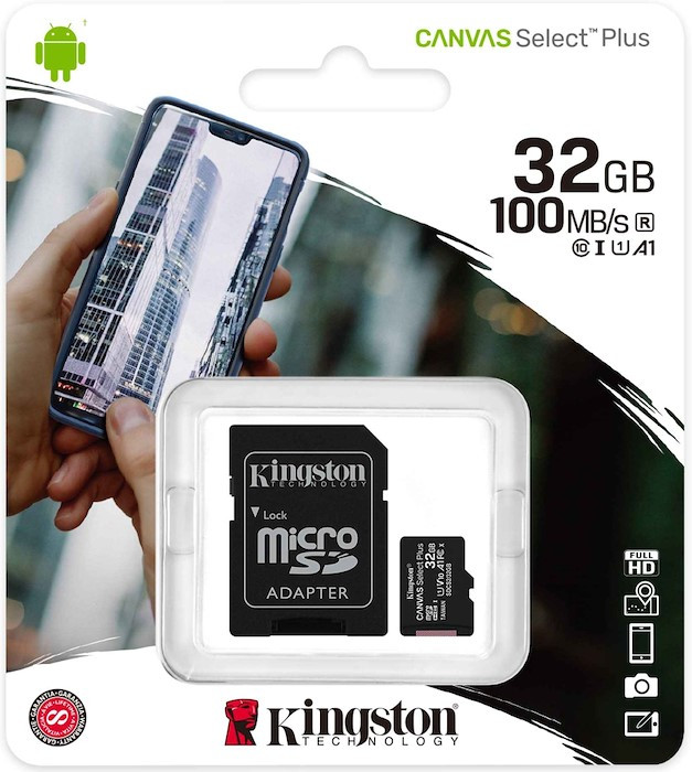 32 GB MicroSD Kártya Kingston