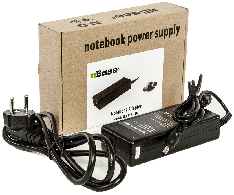 Laptop Töltő Utángyártott 90W NBase  (Asus, Toshiba)