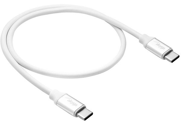 USB-C/USB-C Kábel 0.5 M  Akyga AK-USB-39