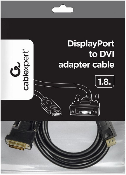 DisplayPort-DVI Kábel 1.8 M Cablexpert