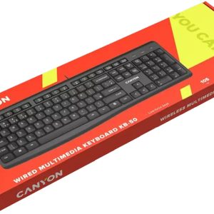 Canyon CNE-CKEY5-HU vezetékes billentyűzet