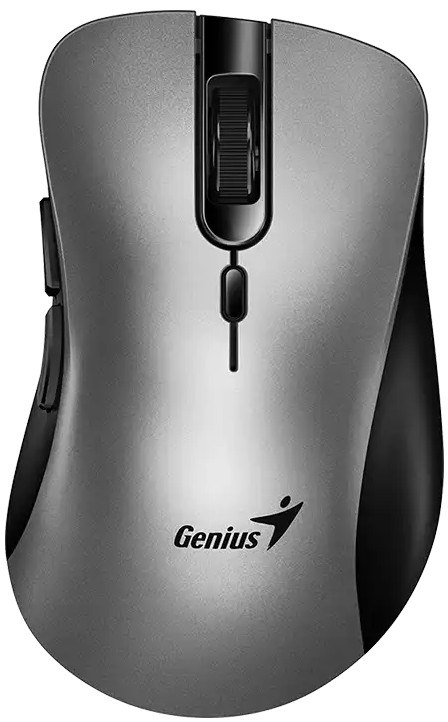 Genius Ergo 8100s AI Vezeték Nélküli Egér Silver Grey