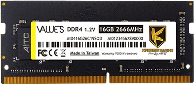16 GB DDR4 2666 Laptop RAM Kingsman