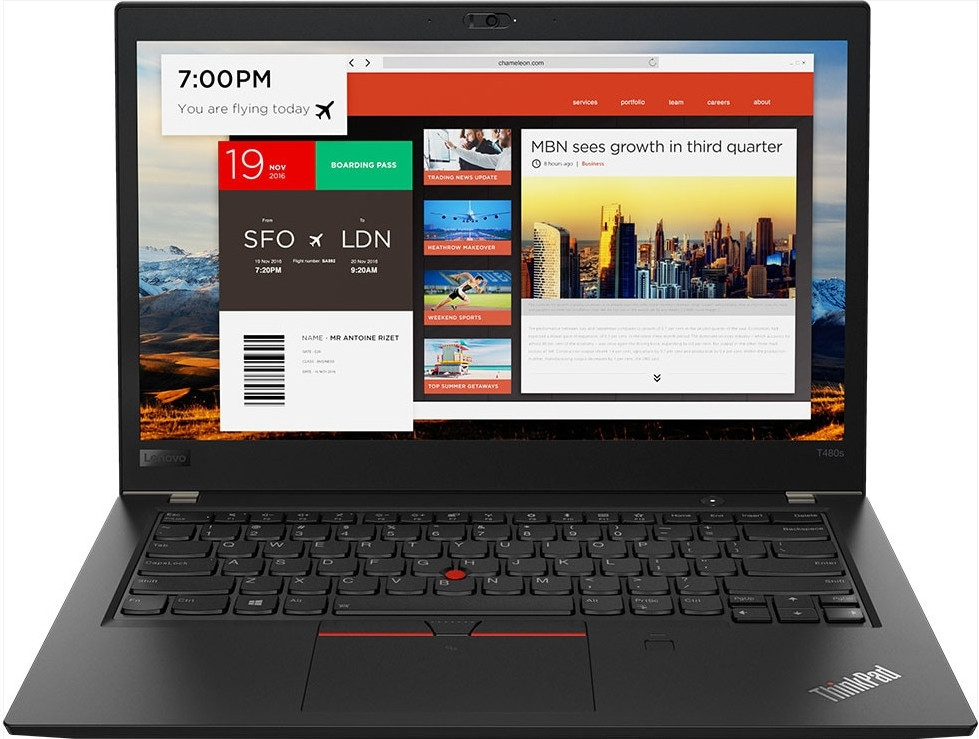 Lenovo ThinkPad T480s Laptop („A-” Kat.)