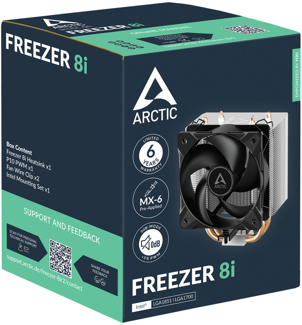 Arctic Freezer 8i Intel CPU Hűtő